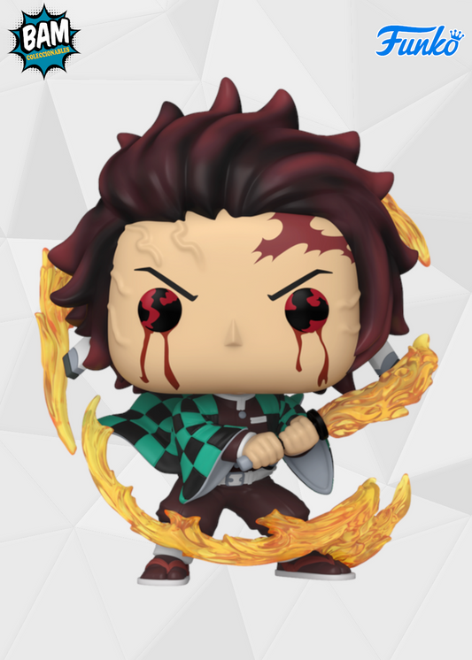 Funko Pop! Animation: Demon Slayer - Tanjiro Kamado Respiración Solar #1748