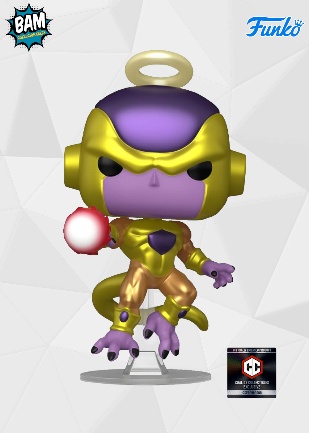 Funko Pop! Animation: Dragon Ball Super - Golden Freezer #1816 Exclusivo Chalice Collectibles