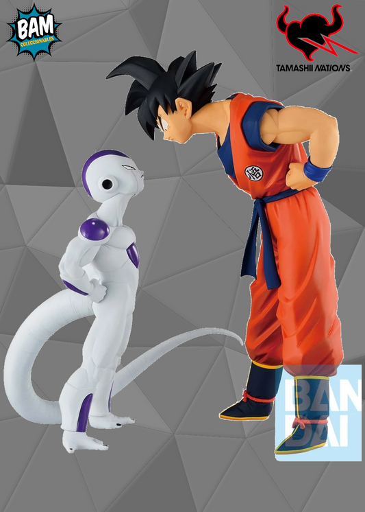 Dragon Ball Z - Son Gokú & Freezer Forma Final Batalla en el Planeta Namek Estatua Ichibansho