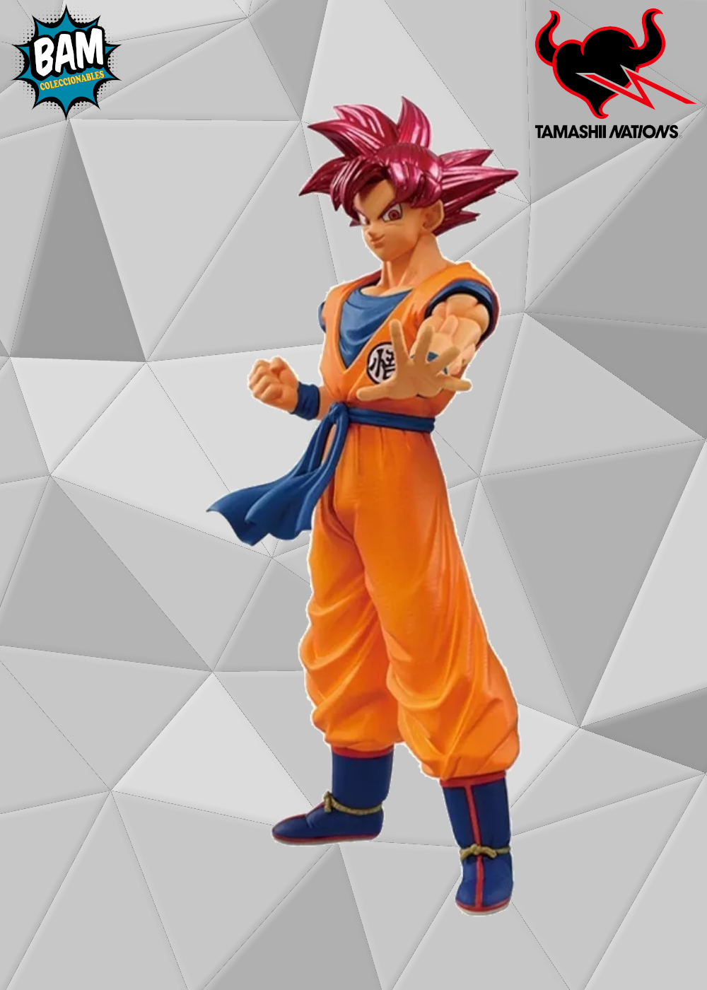 Banpresto Dragon Ball Super - Son Gokú Super Saiyajin Dios Dokkan Collab