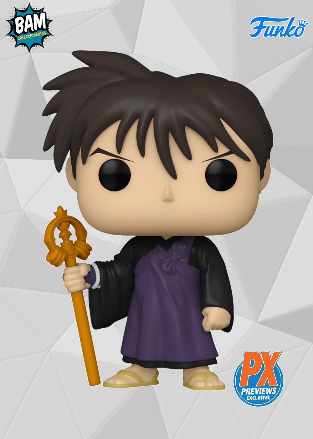 Funko Pop! Animation: InuYasha - Miroku #1594 Exclusivo PX