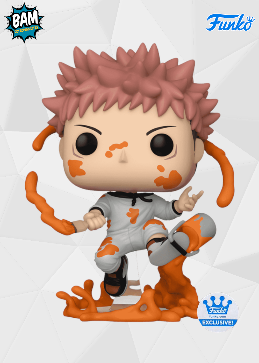 Funko Pop! Animation: Jujutsu Kaisen - Yuji Itadori Con Pintura #1645 Exclusivo Funko Shop