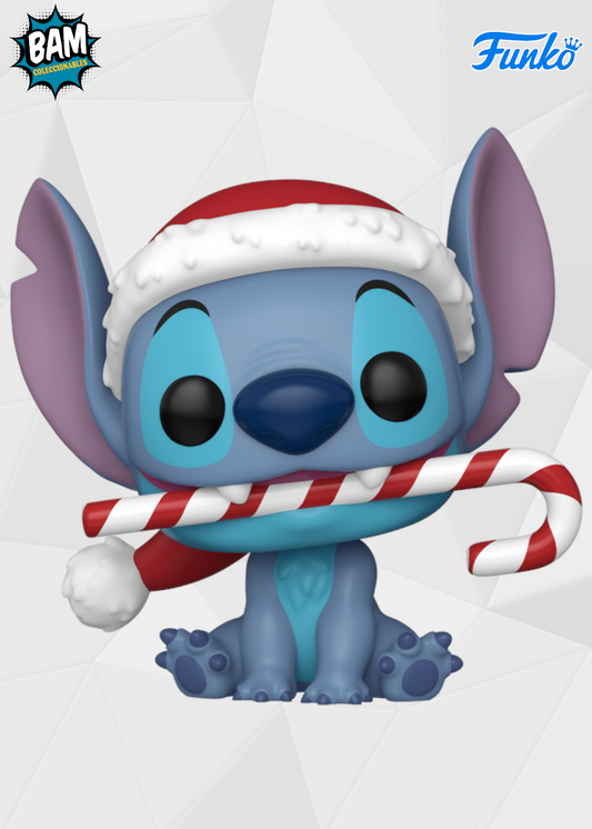 Funko Pop! Disney: Lilo y Stitch - Stitch Con Bastón de Dulce #1502