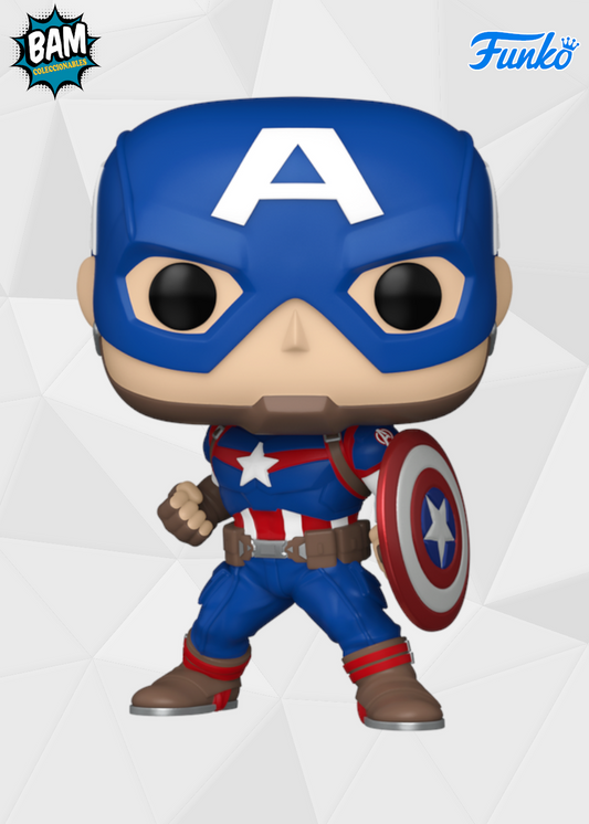 Funko Pop! Marvel: Clásicos Marvel  - Capitán América #1419