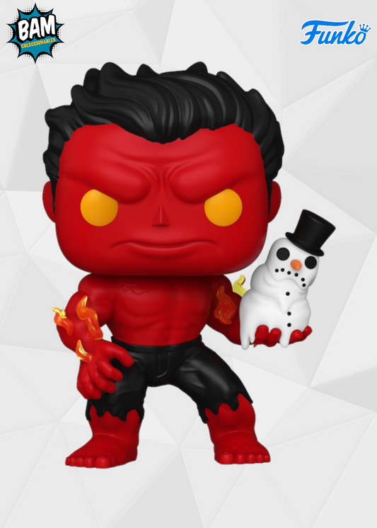 Funko Pop! Marvel: Marvel Navideño - Red Hulk #1439