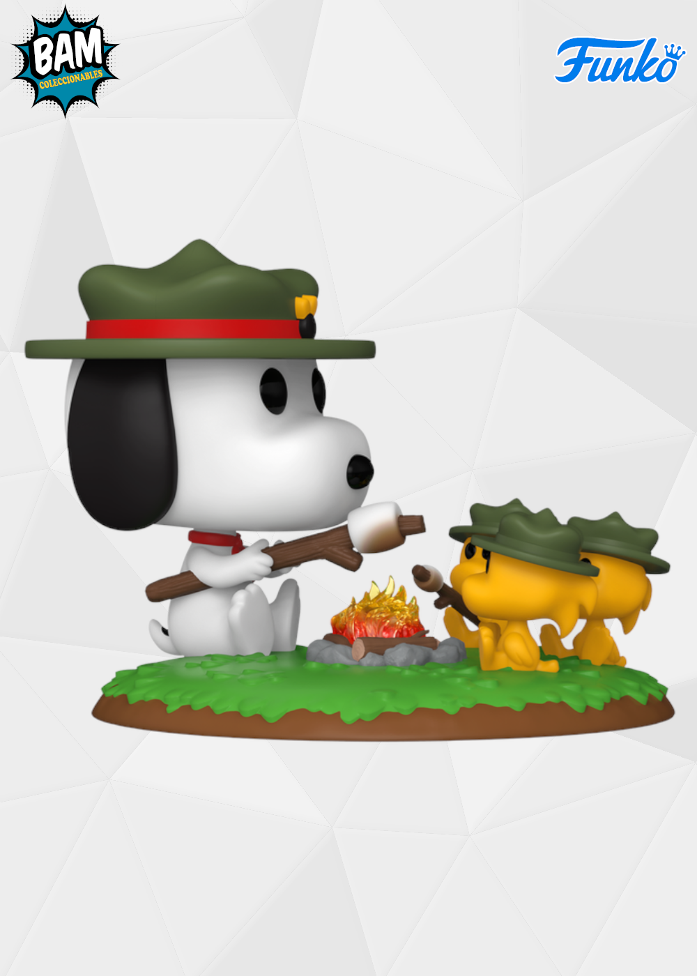 Funko Pop! Movies: Peanuts - Snoopy con Scouts Beagle #1587