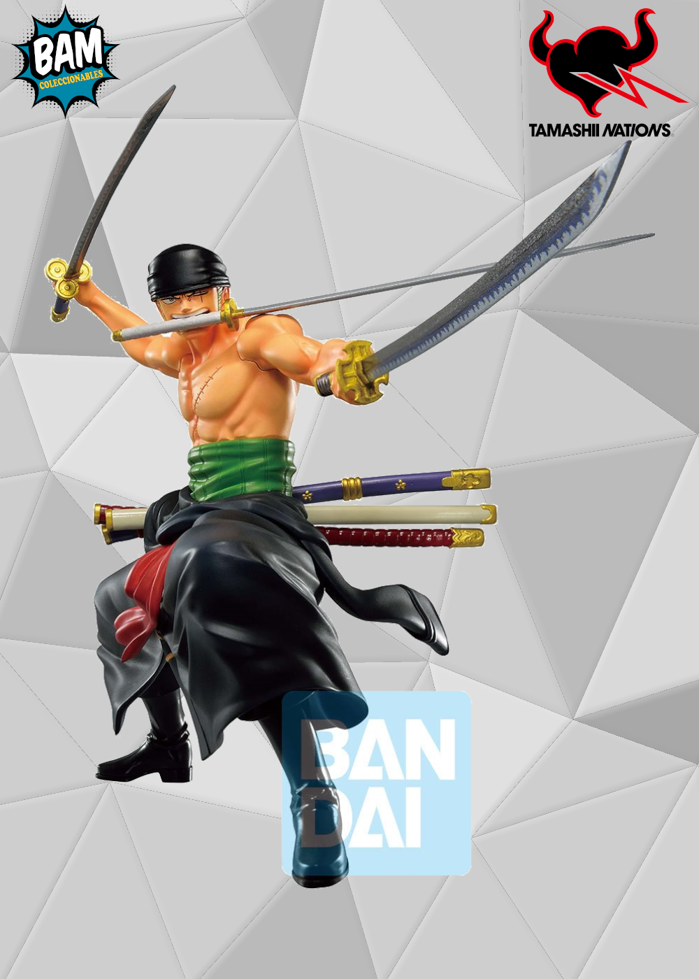 One Piece - Roronoa Zoro Estatua Ichiban