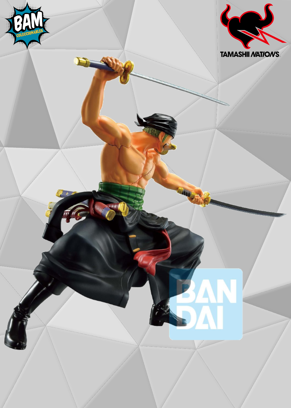 One Piece - Roronoa Zoro Estatua Ichiban