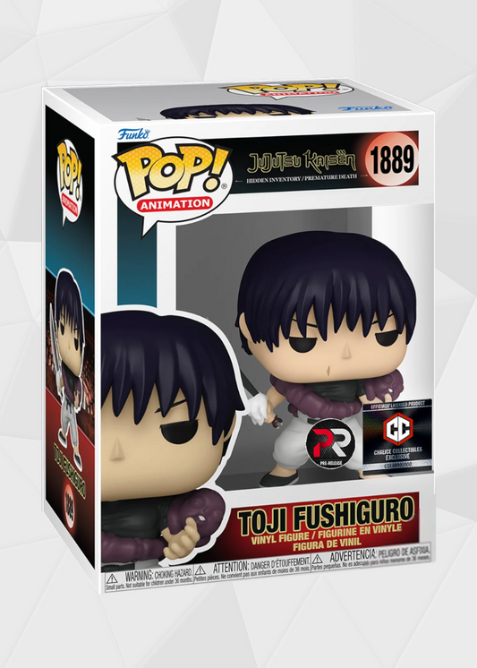 Funko Pop! Animation: Jujutsu Kaisen - Toji Fushiguro #1889 Exclusivo Chalice Collectibles
